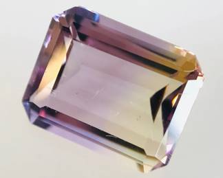 Ametrine Watermelon Gemstone