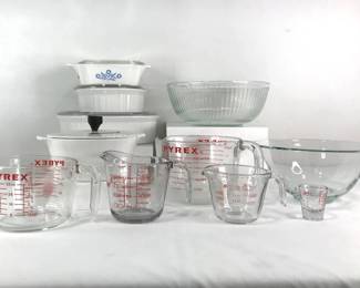 Pyrex and Corningware
