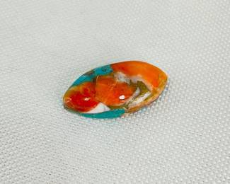 Beautiful Spiny Oyster Copper Turquoise Stone