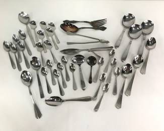Flatware and Silver Plated Serving Pieces