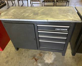 View of the Top of the Second Craftsman Tool Cabinet