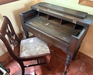 Spinit Desk and Lyre Back Chair