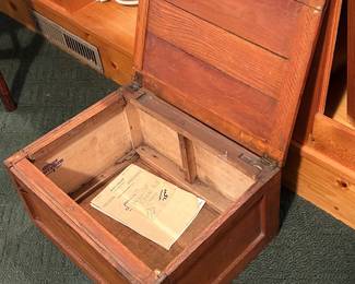 House of David Wooden Chest