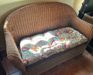 Wicker Sofa