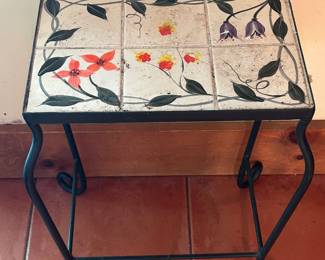 Tile Top Table