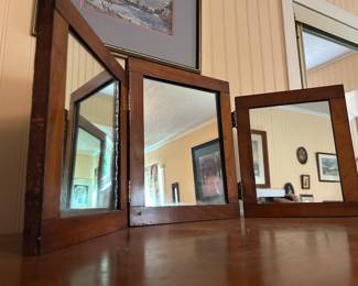 Trifold Chest Top Mirror