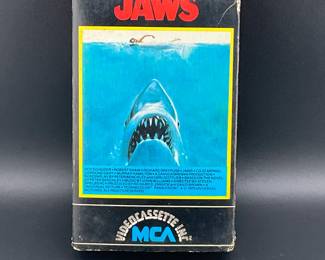 Jaws Betamax Tape