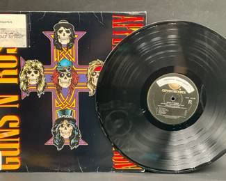 Original Guns N Roses Hard Rock LP