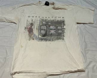 Queensryche Autographed T-Shirt