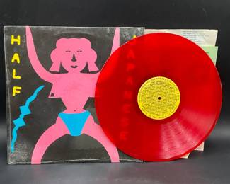 Half Japanese Autographed Record Cover