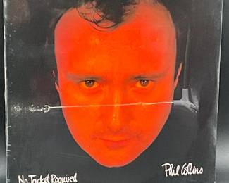 Sealed Phil Collins Pop Rock LP