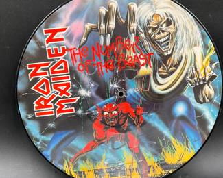 Iron Maiden Heavy Metal Picture Disc