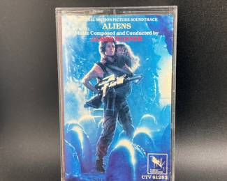 Aliens Soundtrack Cassette Tape