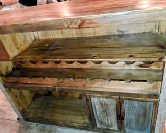 Rustic bar