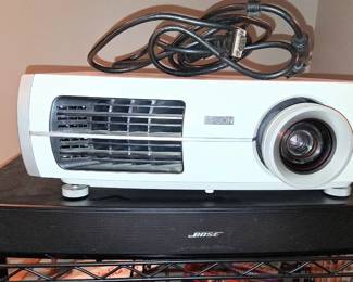 Bose and projector 