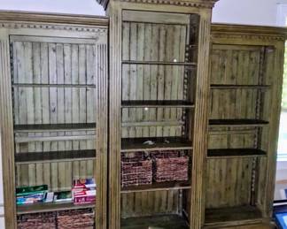 Three-piece bookshelf