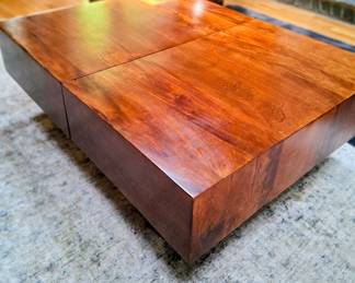 Wooden coffee table 