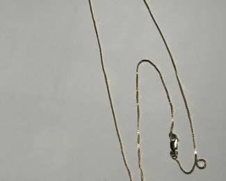 Gold and Diamond Necklace