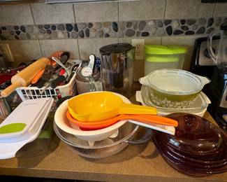 Kitchen utensils, bakeware, cookware and tools