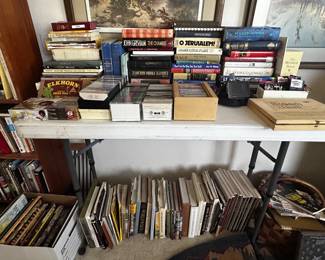 Books, cassette tapes
