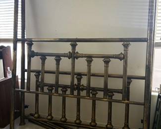 Vintage Brass Head bed frame