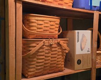 19Longaberger baskets