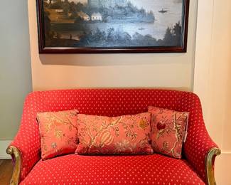 Seascape & Loveseat
