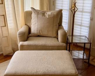Comfy Chair & Ottoman