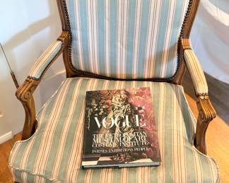 Striped Chair w/Incredible Frame
