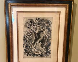 Framed Woman