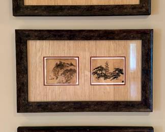 Series of Framed Pieces