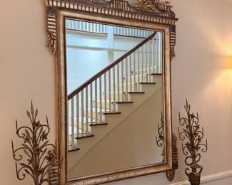 Dennis & Leen Mirror & Gilt Prickets