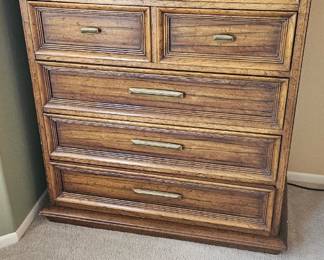 Tall Dresser. $75 -- Dimensions-- 20 inches deep, 39 inches wide and 46 inches tall