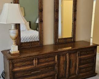 Dresser. $ 120-- Dimensions--20 inches deep, 80 inches wide and 29 inches tall