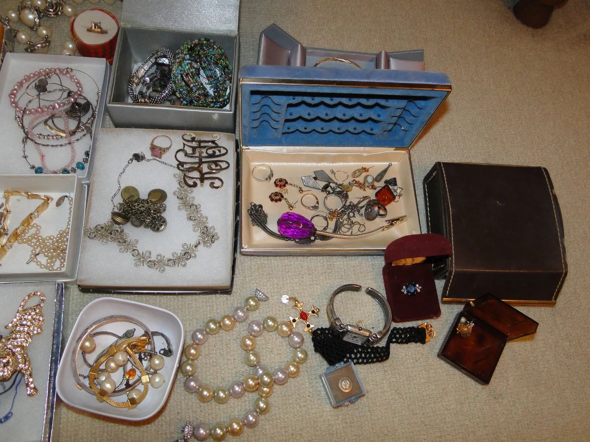 Jewelry real and costume