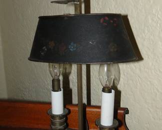 Vintage Tole Lamp