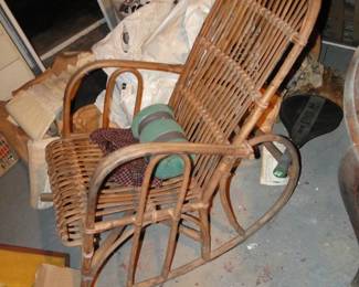 Bentwood style rocking chair