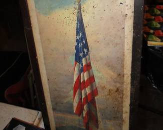 US flag art