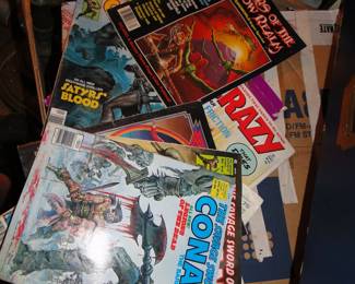 Magazines, comics