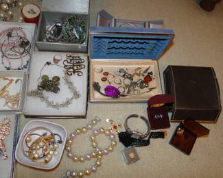 Jewelry real and costume