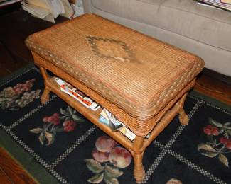 Wicker Coffee Table