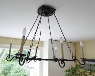 Iron Chandelier