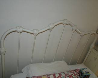 Antique Metal Headboard