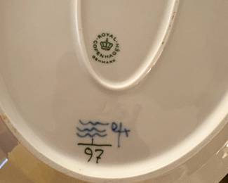 Royal Copenhagen dishes