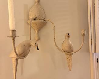 metal wall sconce. I believe there are a pair of these
