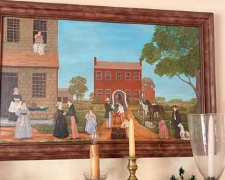 Original painting by Lew Hudnall