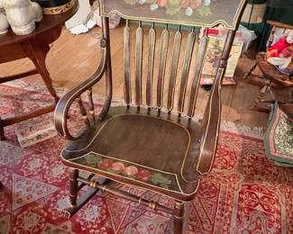 hand painted rocker