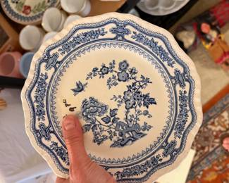 Mason's china. 