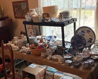 Gorgeous china!  Pottery and transferware