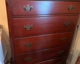 Antique mahogany drersser